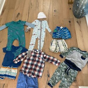 Tea Collection Kids Matching Sets - Blue, Green, Gray